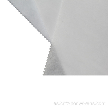 Ancho adhesivo reciclado de tela no tejida fusible interlinición
